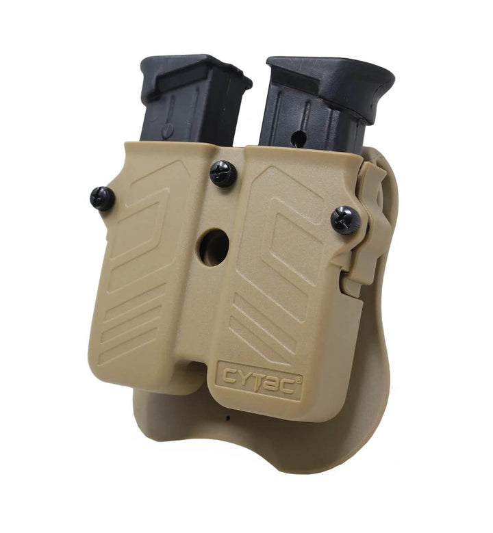 PORTA CARGADOR DOBLE UNIVERSAL CYTAC KHAKI