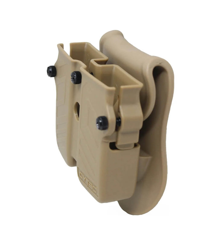 PORTA CARGADOR DOBLE UNIVERSAL CYTAC KHAKI