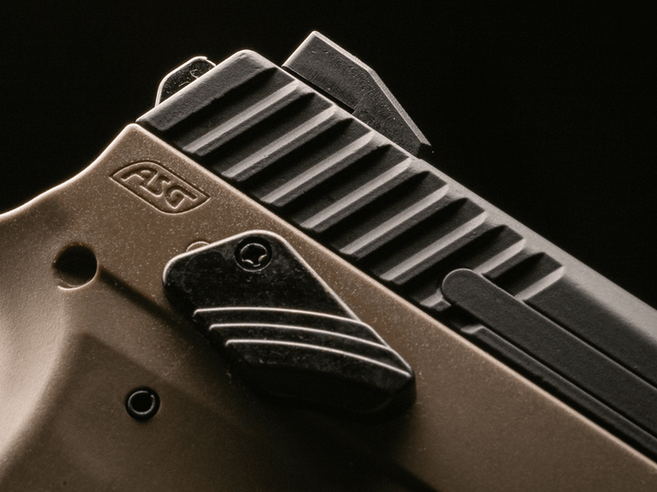 Pistola CO2 CZ P-09 Bitono FDE 492 fps cal 4.5mm BLOWBACK ASG DIABOLOS Y MUNICIONES