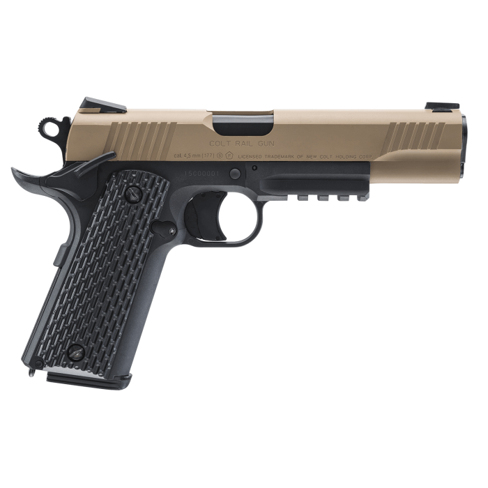 Pistola COLT M45 CQBP BLOWBACK Calibre 177 (4.5mm) CO2