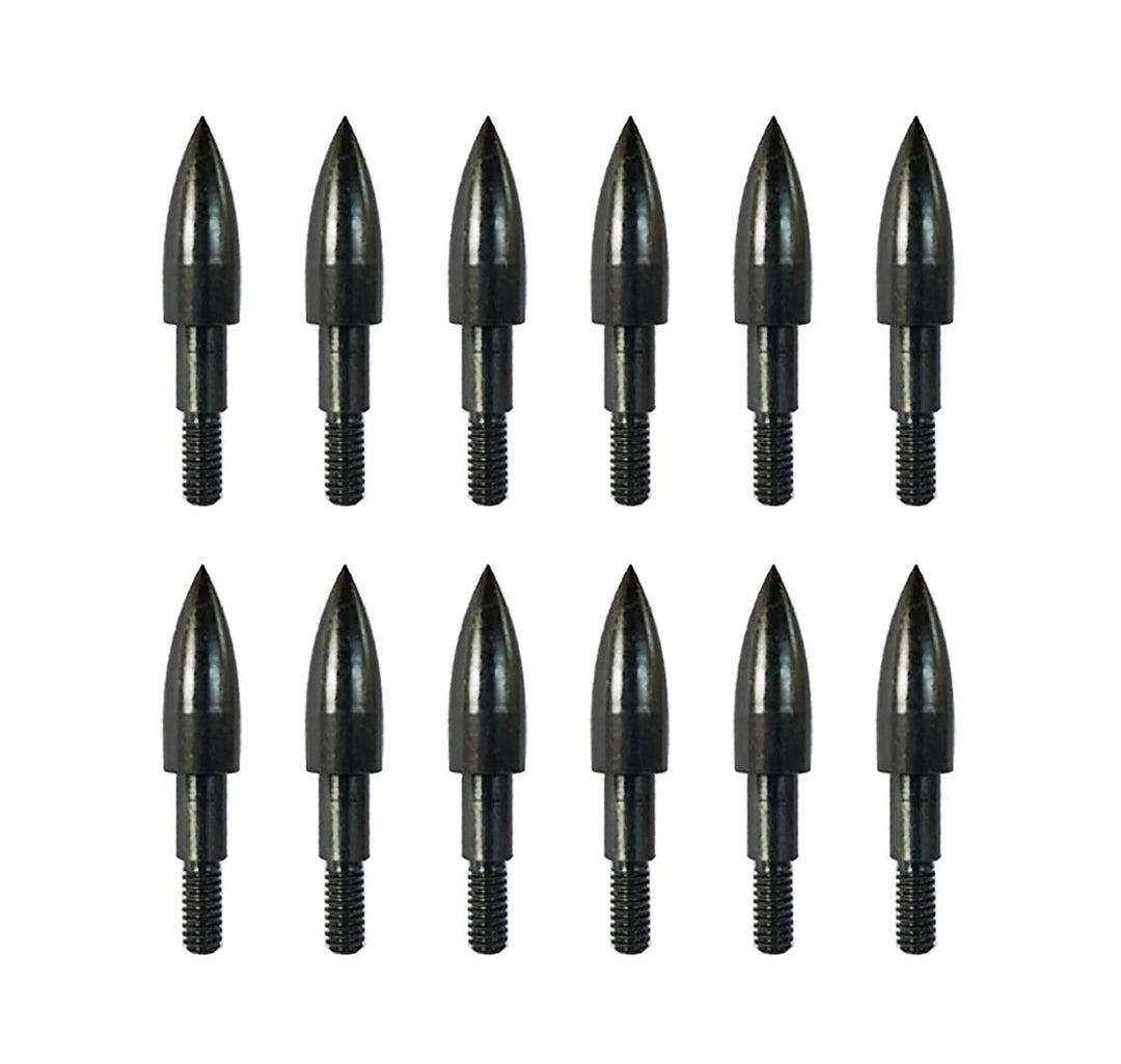 Puntas Para Flecha de Carbon con 12 Piezas calibre 5/16 100 granos PICO REDONDEADO