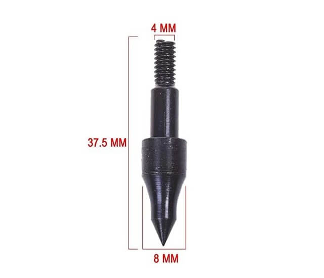 Puntas Para Flecha de Carbon con 12 Piezas calibre 5/16 100 granos PICO BULLET
