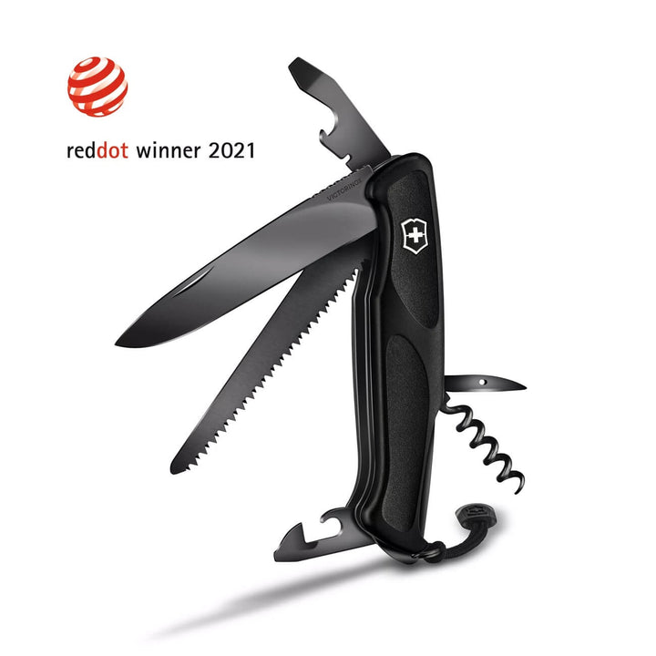 Navaja Ranger Grip 55 Onyx Black 130 mm 13 Funciones Victorinox