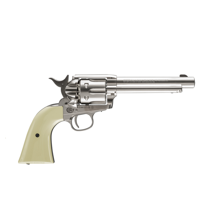 REVOLVER COLT PEACEMAKER NIQUEL CO2 BB