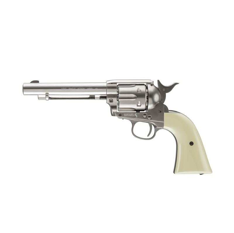 REVOLVER COLT PEACEMAKER NIQUEL CO2 BB