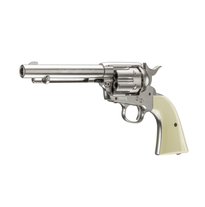 REVOLVER COLT PEACEMAKER NIQUEL CO2 BB