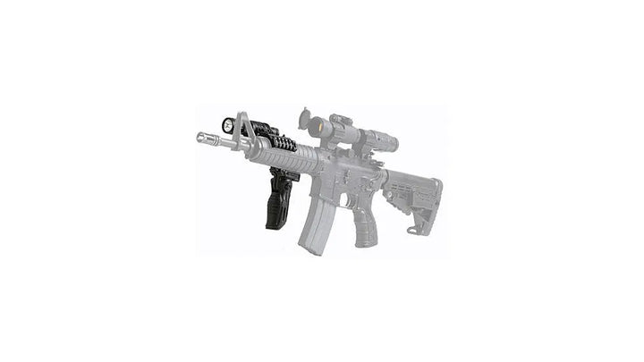 RIEL PICATINNY DOBLE PARA ENFRIADOR M4 y R15 de 45°