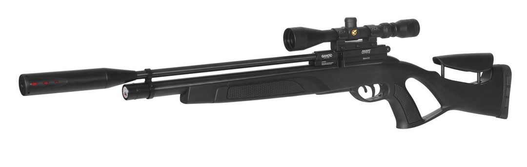 RIFLE COYOTE BLACK WHISPER CAL .22