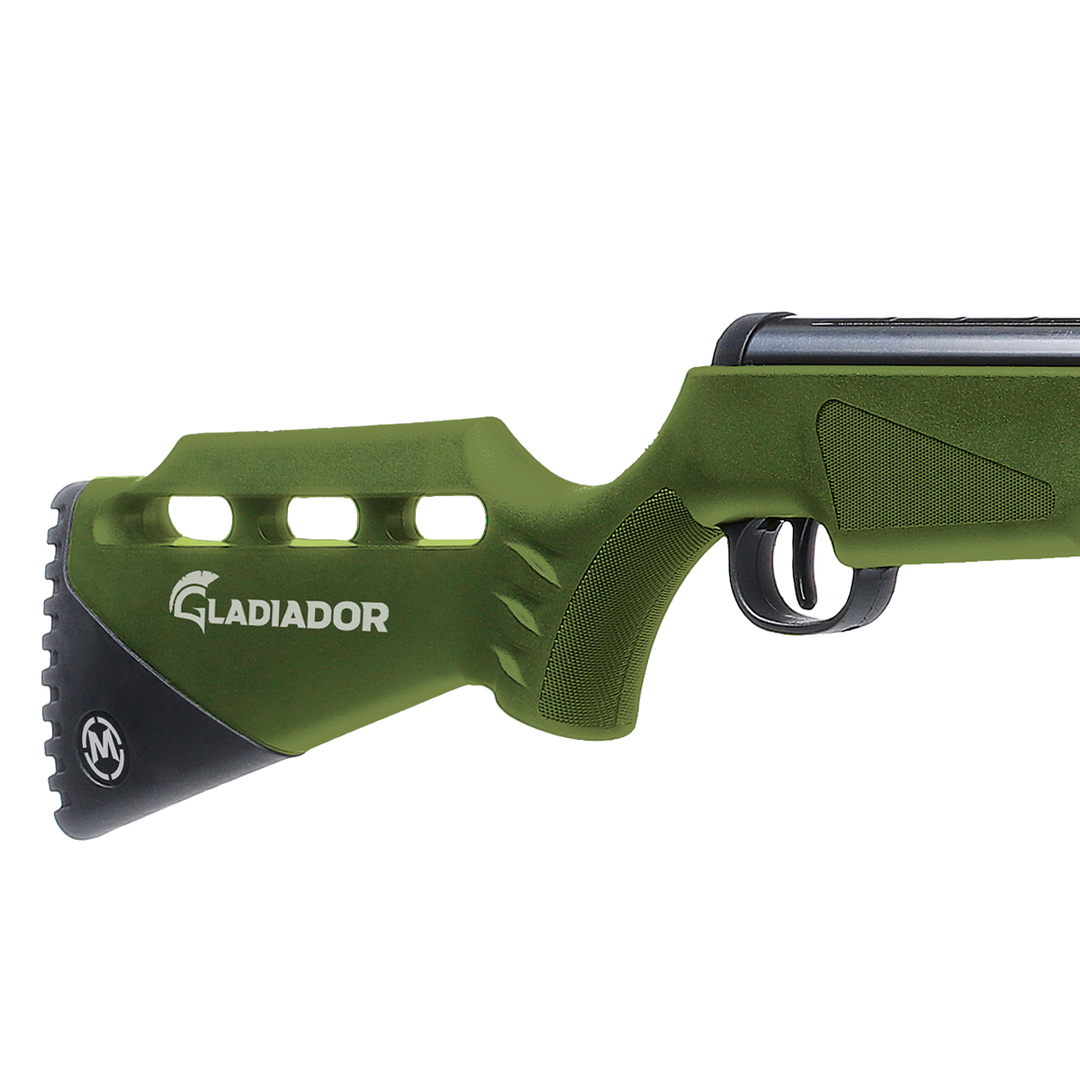 RIFLE MENDOZA Gladiador VERDE CALIBRE 22 (5.5mm) con mira 4x32