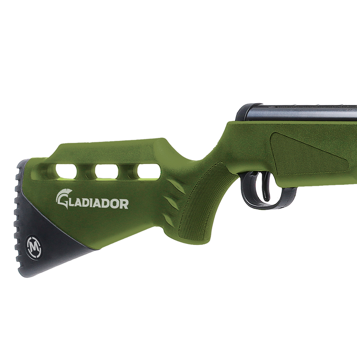 RIFLE MENDOZA Gladiador VERDE CALIBRE 22 (5.5mm) con mira 4x32