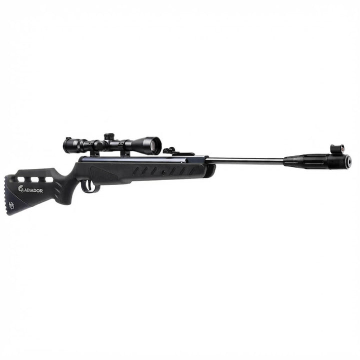 RIFLE MENDOZA Gladiador NEGRO CALIBRE 22 (5.5mm) con mira 4x32