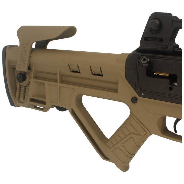RIFLE PCP HATSAN INVADER SEMI AUTO FDE CALIBRE 6.35 edicion especial