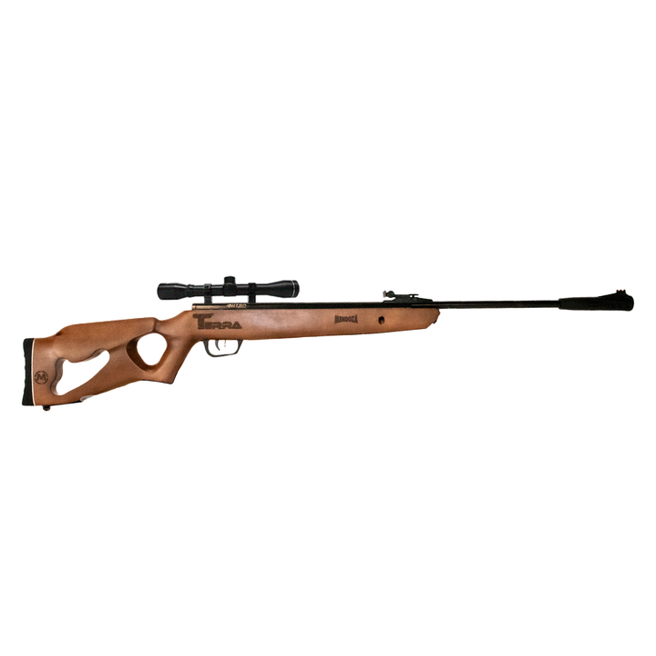 Rifle Deportivo Terra Barníz Calibre 22 (5.5mm) Con Mira 4x32