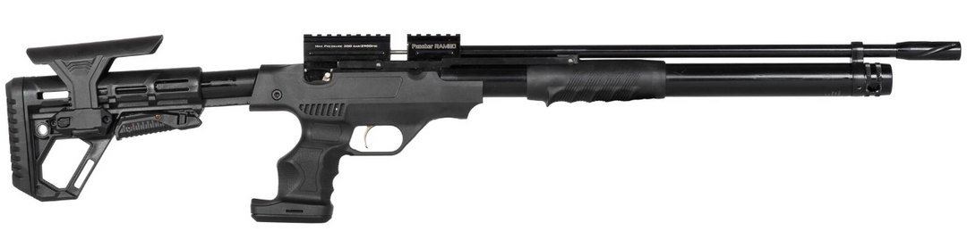 Rifle Kral PCP Rambo S Black Calibre 6.35mm (.25)