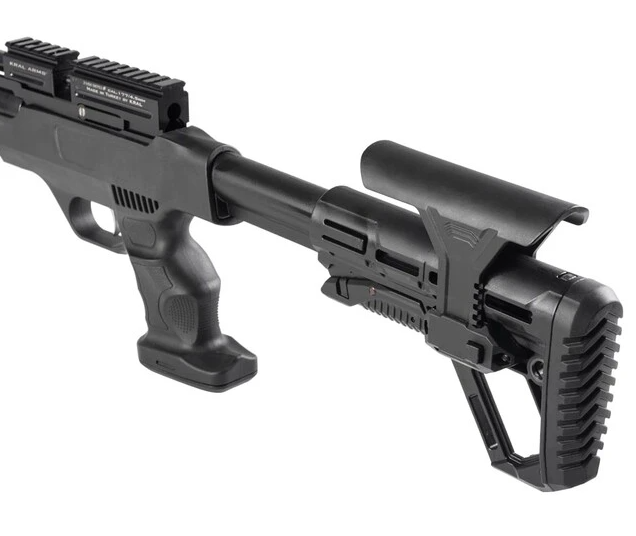 Rifle Kral PCP Rambo S Black Calibre 6.35mm (.25)