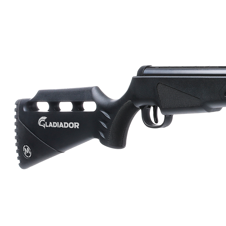 RIFLE MENDOZA Gladiador NEGRO CALIBRE 22 (5.5mm) con mira 4x32