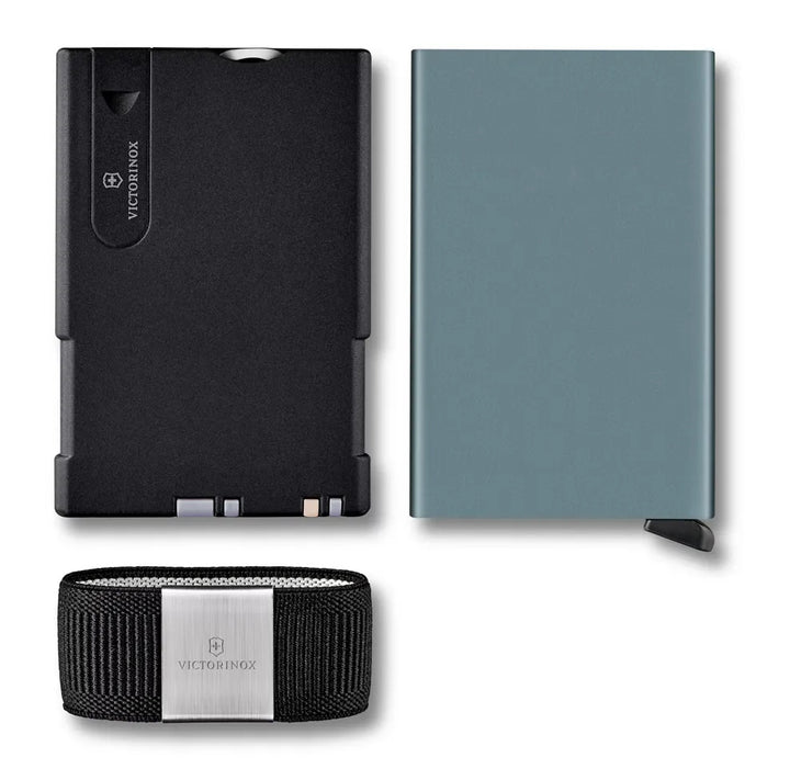 Smart Card Wallet, Sharp Gray