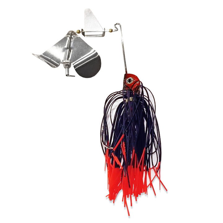 Spinner Bait Jigheads Spoon Silicone Skirt 16gr