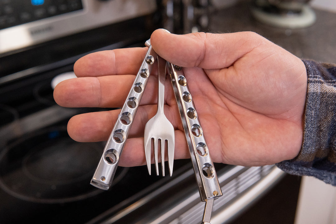 TENEDOR DE MARIPOSA SILVER