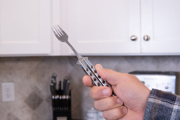 TENEDOR DE MARIPOSA SILVER