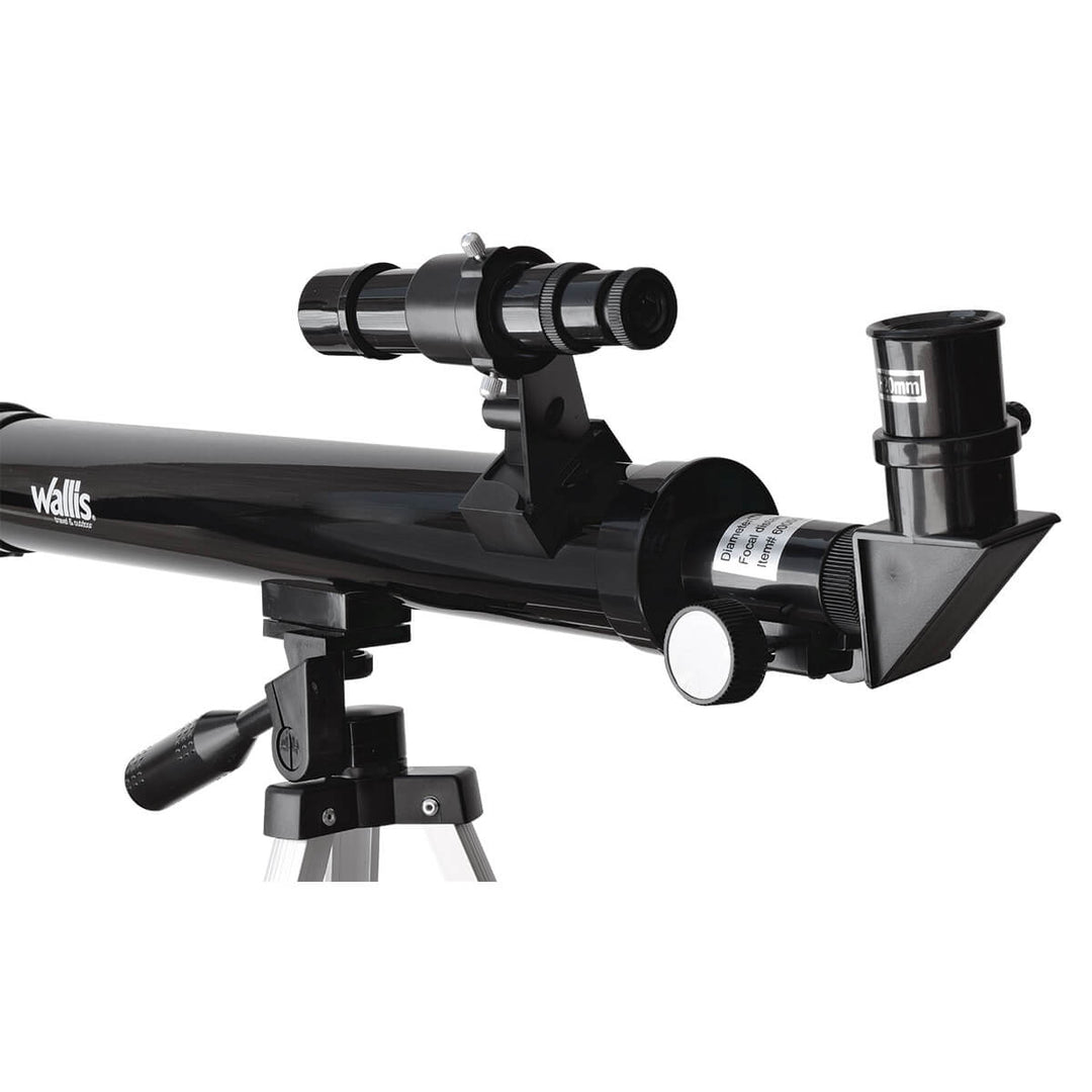 Telescopio refractor con montura altazimutal 600 x 50 mm