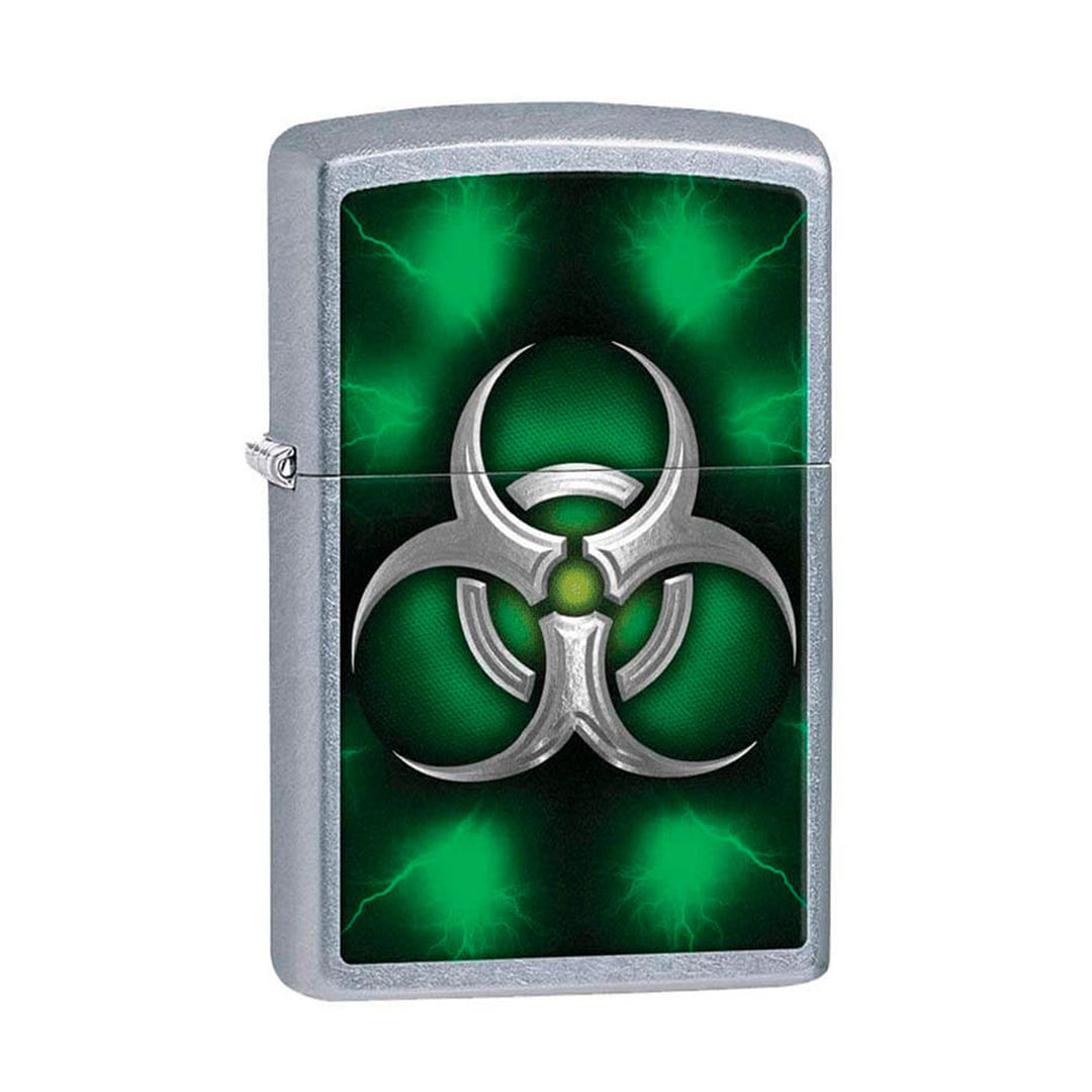ENCENDEDOR ZIPPO SIMBOLO RIESGO BIOLOGICO