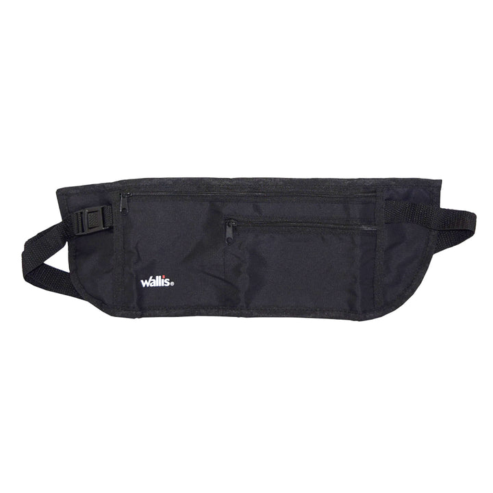 cartera de seguridad para viaje 100% POLIÉSTER, NEGRO
