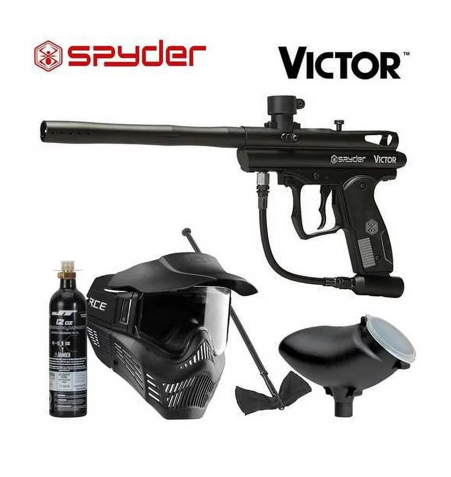 COMBO SPYDER VICTOR + TANQUE CO2 + CARETA + HOPPER