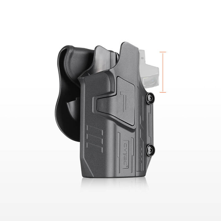 FUNDA CYTAC OWB Universal admite laser o linterna en el cañon