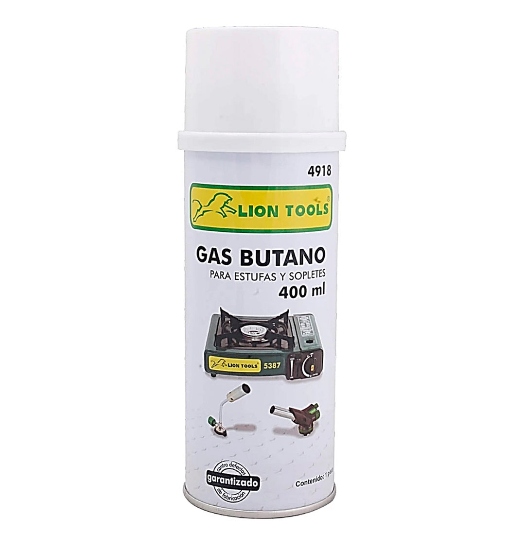GAS BUTANO PARA ESTUFA 400mls