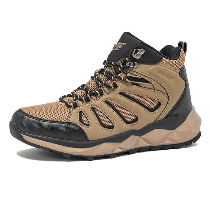 Bota Valley Geo Mid Hiker Tan Black
