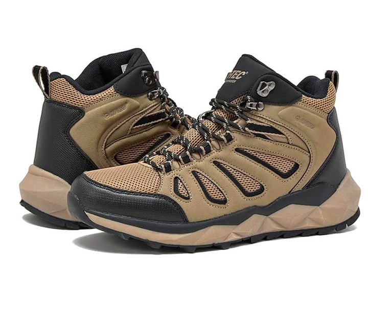 Bota Valley Geo Mid Hiker Tan Black