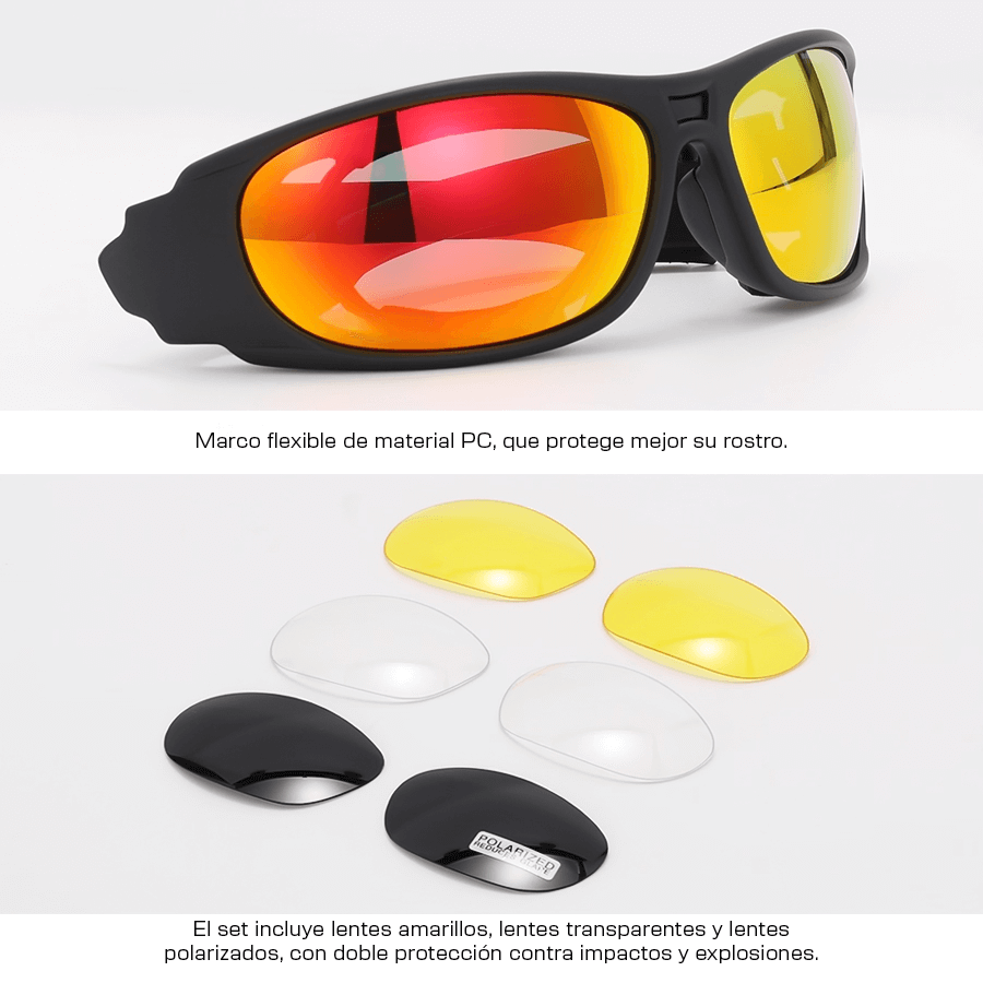 Lentes Tacticos C6 Polarizados