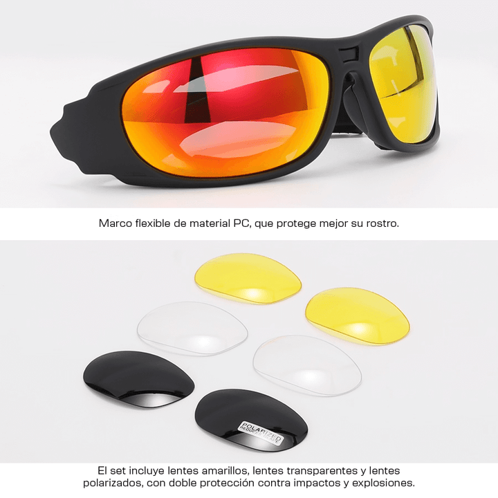 Lentes Tacticos C6 Polarizados