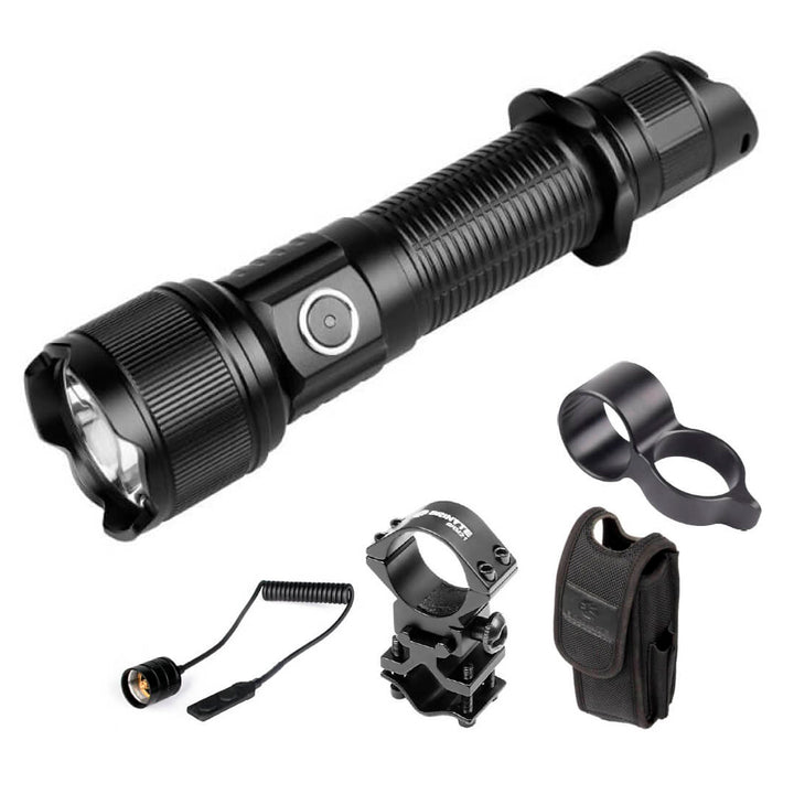 LINTERNA PT16 2000 Linterna Táctica de Autodefensa