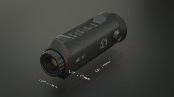 Monocular Termico 2.5-10x ATB con sensor de 50 Hz ATN OTS XLT