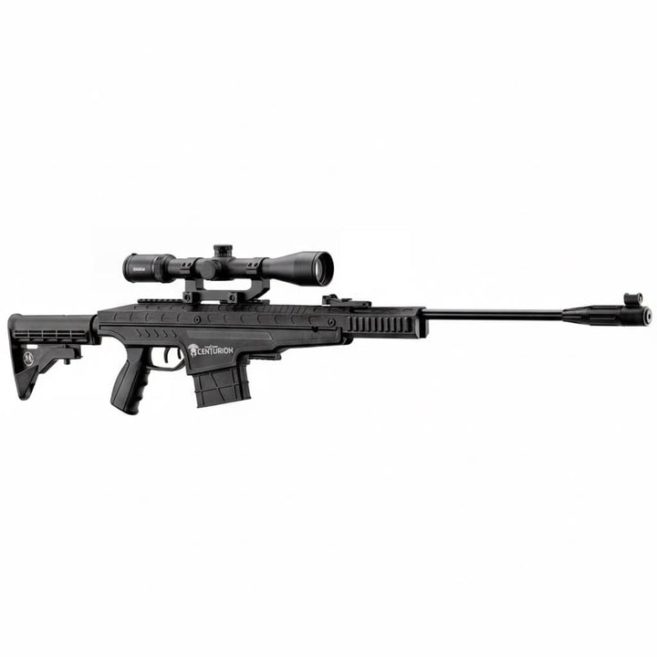 RIFLE MENDOZA CENTURION NITROPISTON CALIBRE 22 (5.5mm) con mira 4x32