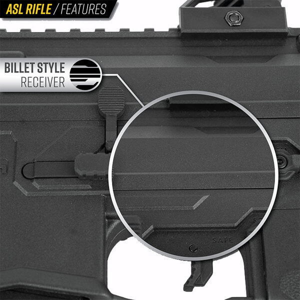 Rifle Valken ASL TRG AEG con Batería y Cargador