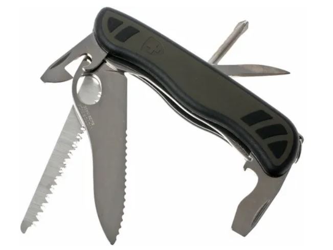NAVAJA SOLDADO 2008 Green Olive/Black 10 Funciones 111mm Victorinox