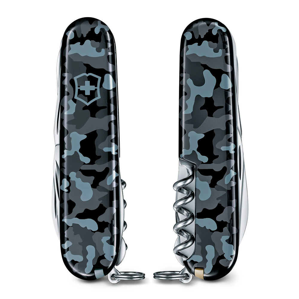 NAVAJA Huntsman Camouflaje Marina 15 FUNCIONES 91mm VICTORINOX