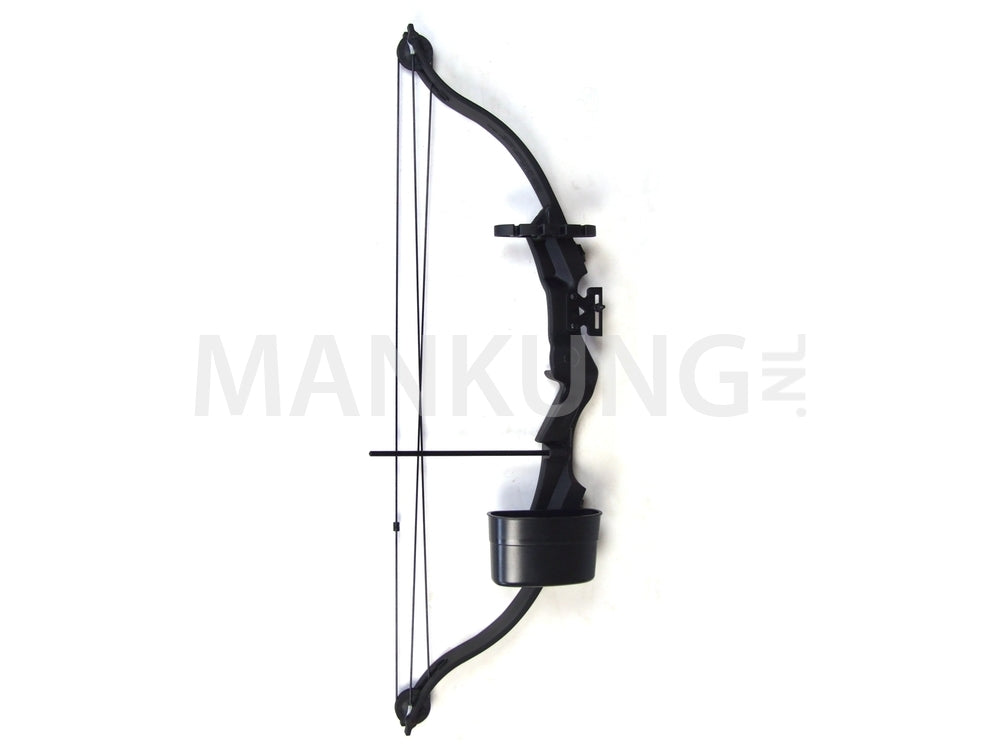 ARCO CON POLEAS 17-21 LBS NEGRO