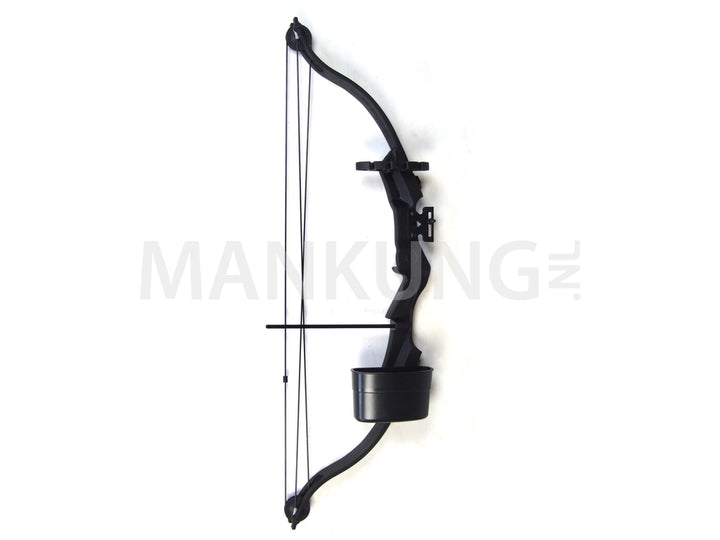 ARCO CON POLEAS 17-21 LBS NEGRO