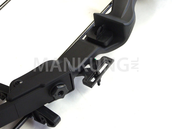 ARCO CON POLEAS 17-21 LBS NEGRO