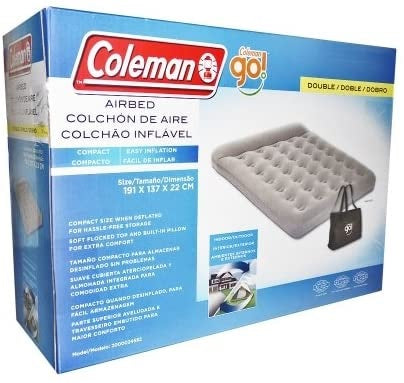 COLCHON MATRIMONIAL GO C/BOMBA COLEMAN - El Viajero del Norte