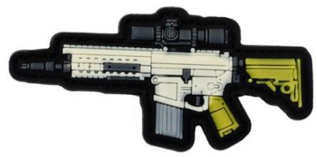 PARCHE HK417 SCOPED 8 X 3.7CM