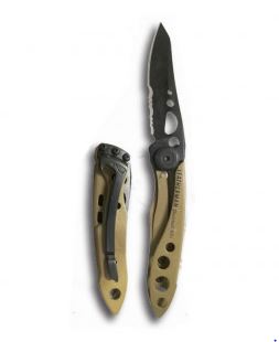 NAVAJA SKELETOOL KBX BROWN LEATHERMAN