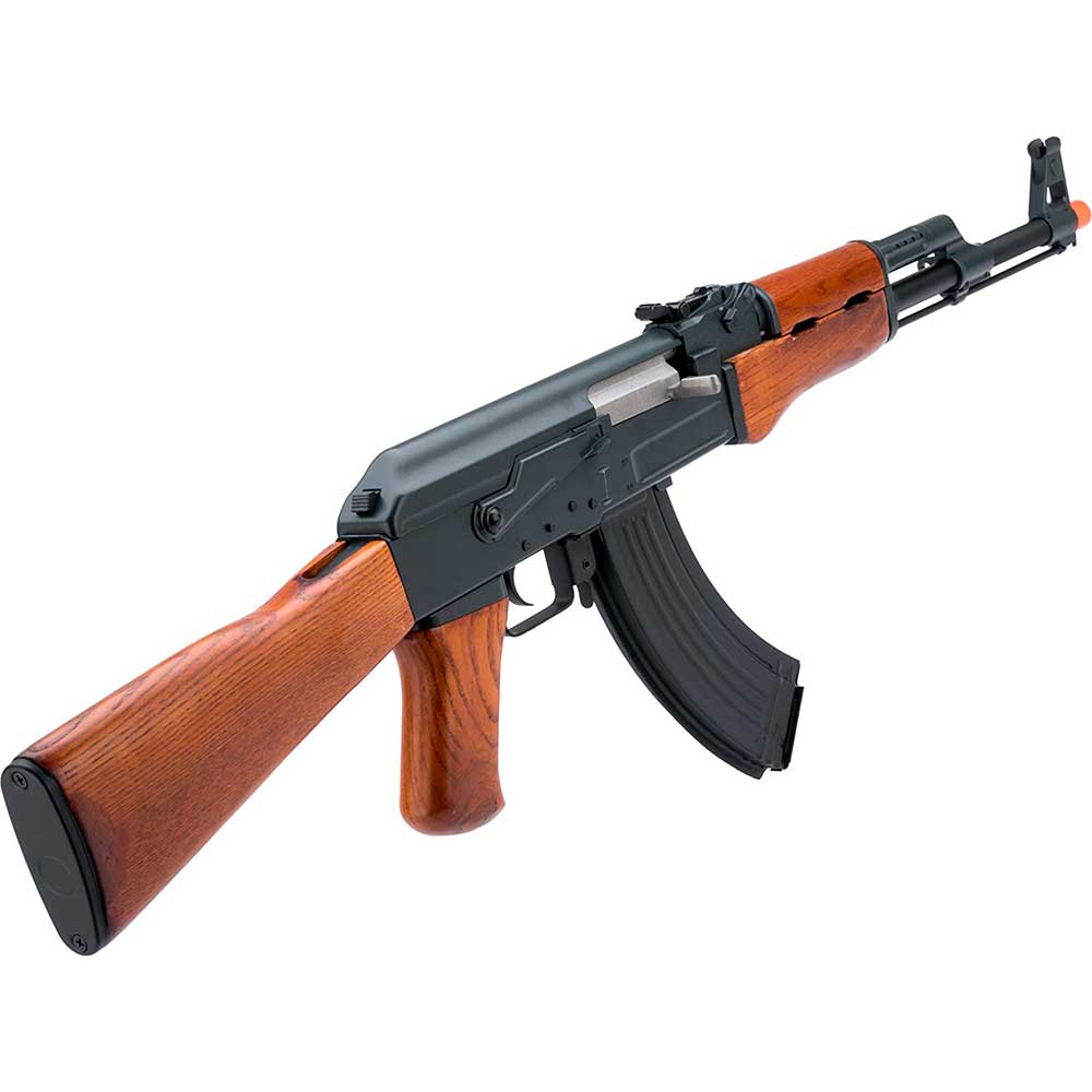 Rifle AK47 Kalashnikov Blowback airsoft combo con cargador y BATERIA
