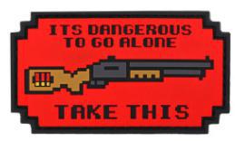 PARCHE ITS DANGEROUS SHOTGUN