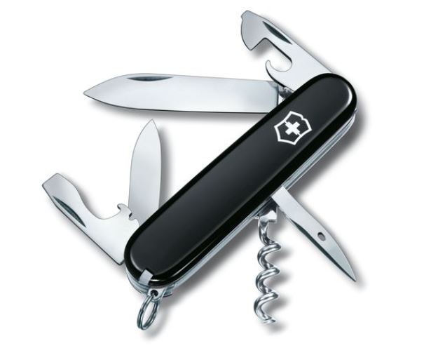 NAVAJA SPARTAN BLACK 12 FUNCIONES VICTORINOX