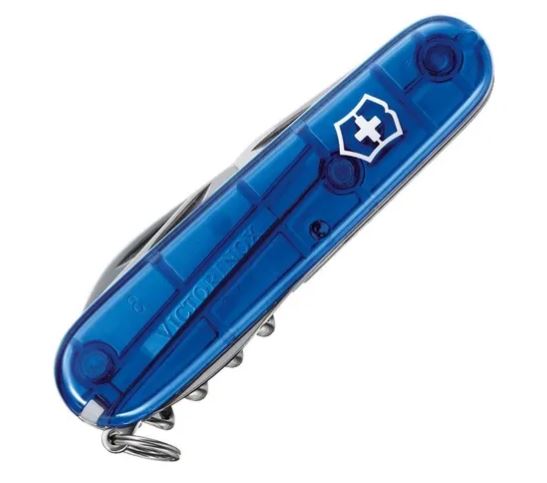 NAVAJA SPARTAN 12usos AZUL TRANSPARENTE